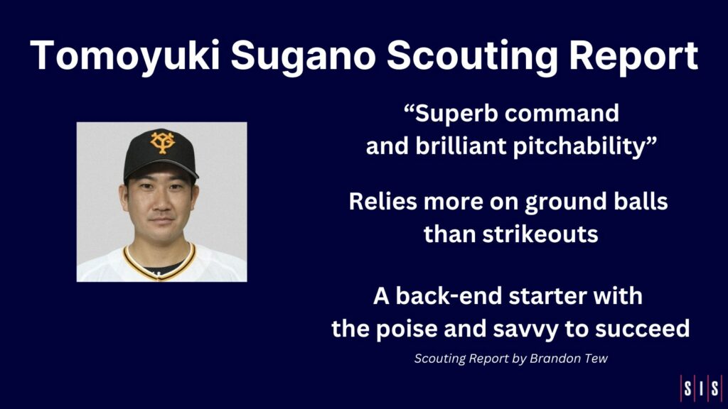 NPB/MLB Scouting Report: Tomoyuki Sugano